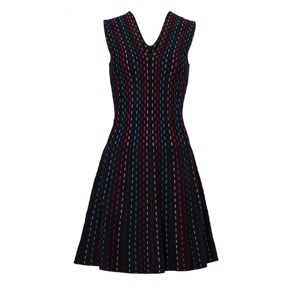 Kate Spade Multi Stripe Knit Dress EUC - Picture 2 of 16